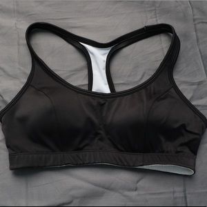Black Champion Racerback Sports Bra
